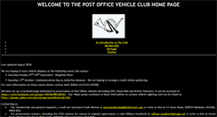 Desktop Screenshot of povehclub.org.uk